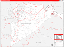 Red Line Map Example